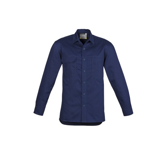 Mens Lightweight Tradie Long Sleeve Shirt - ZW121