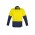 Mens Industrial Long Sleeve Shirt - ZW122 - Yellow/Navy
