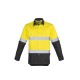 Mens Industrial Long Sleeve Shirt - Hoop Taped - ZW123