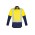 Mens Industrial Long Sleeve Shirt - Shoulder Taped - ZW124 - Yellow/Navy