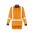 Mens TTMC-W23 X Back Work Shirt - ZW126 - Orange/Navy