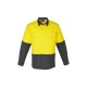 Mens Rugged Cooling Hi Vis Long Sleeve Shirt - ZW128