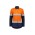 Womens Orange Flame Lightweight Ripstop Taped Shirt - ZW170 - Orange/Navy