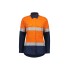 Womens Orange Flame Lightweight Ripstop Taped Shirt - ZW170