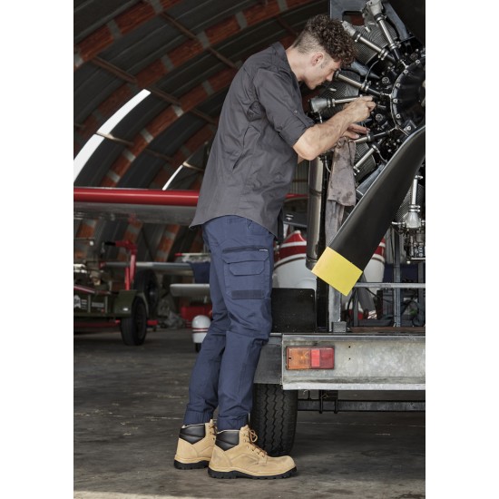 Mens Rugged Cooling Long Sleeve Shirt - ZW400