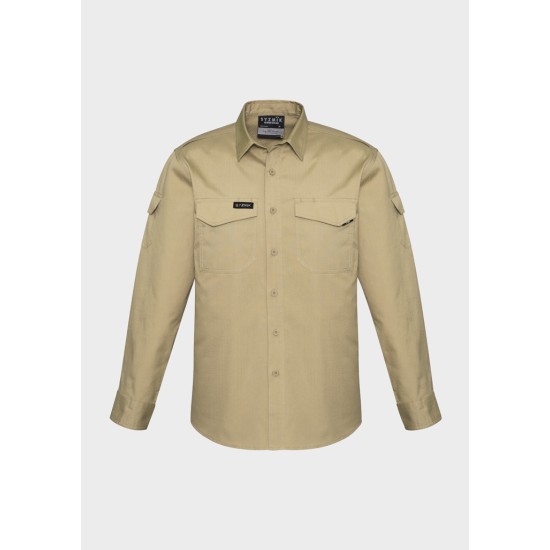 Mens Rugged Cooling Long Sleeve Shirt - ZW400