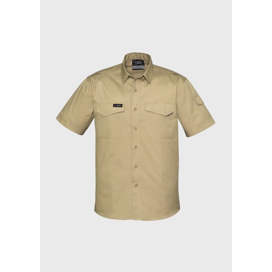 Mens Rugged Cooling Short Sleeve Shirt - ZW405