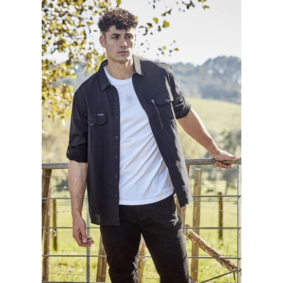 Mens Outdoor Long Sleeve Shirt - ZW460