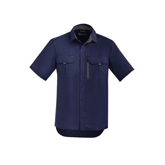 Mens Outdoor Short Sleeve Shirt - ZW465