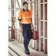 Mens Hi Vis Outdoor Segmented Tape Long Sleeve Shirt - ZW470