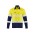 Mens Lightweight Bio Motion Long Sleeve Shirt - ZW520 - Yellow/Navy