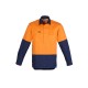 Mens Closed Front Long Sleeve Shirt - ZW560