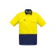 Mens Rugged Cooling Hi Vis Short Sleeve Shirt - ZW815