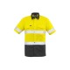 Mens Rugged Cooling Hi Vis Taped Short Sleeve Shirt - ZW835