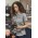 Womens Lightweight Tradie Short Sleeve Shirt - ZWL120 - Grey