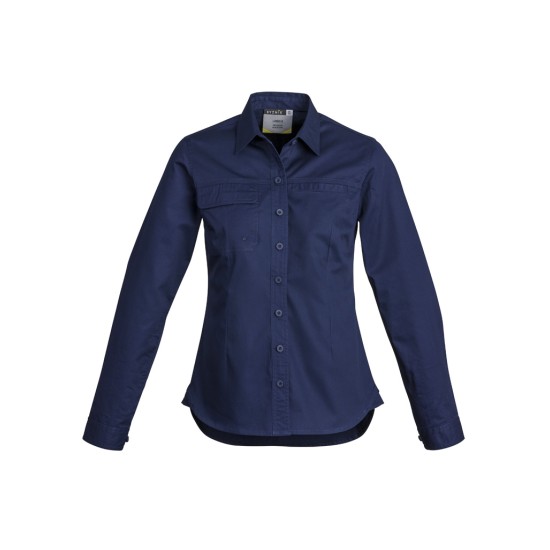 Womens Lightweight Tradie Long Sleeve Shirt - ZWL121