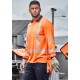 Mens TTMC-W23 Segmented Tape Long Sleeve Polo - ZH540