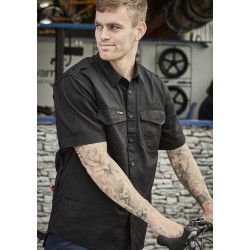 Mens Rugged Cooling Short Sleeve Shirt - ZW405