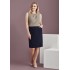 Womens Siena Front Pleat Detail Straight Skirt - 20720