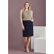 Womens Siena Front Pleat Detail Straight Skirt - 20720