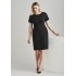Womens Comfort Wool Stretch Short Sleeve Shift Dress - 34012