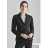 Womens Comfort Wool Stretch 2 Button Mid Length Jacket - 64019