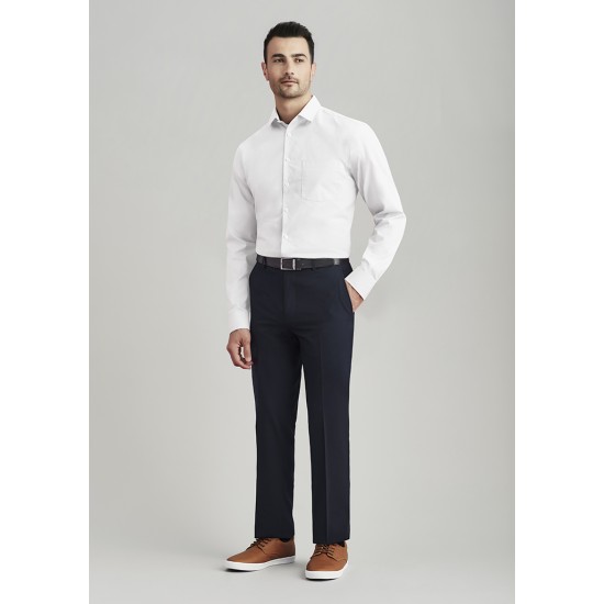 Mens Comfort Wool Stretch Slimline Pant - 74013