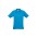 Mens Blade Short Sleeve Polo - P303MS - Cyan/Silver Grey