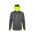 Mens Pace Hoodie - SW635M - Grey/Fluoro Yellow