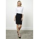 Womens Classic Knee Length Skirt - BS128LS