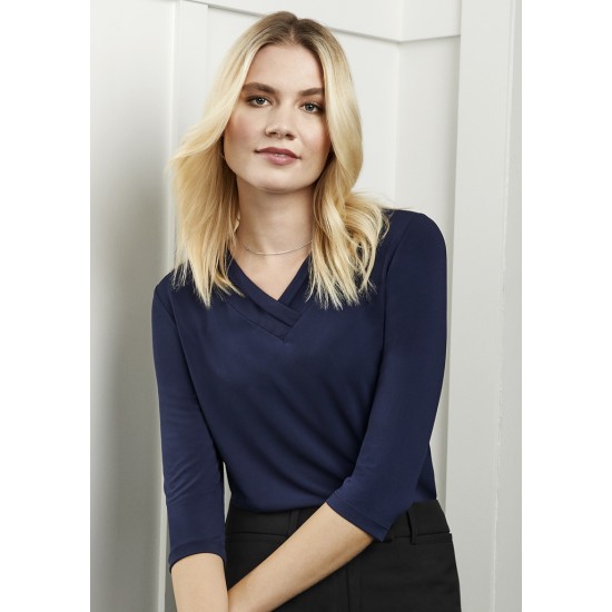 Womens Lana 3/4 Sleeve Top - K819LT