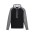 Unisex Hype Two-Toned Hoodie - SW025M - Black/Grey Marle