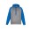 Unisex Hype Two-Toned Hoodie - SW025M - Grey Marle/Royal