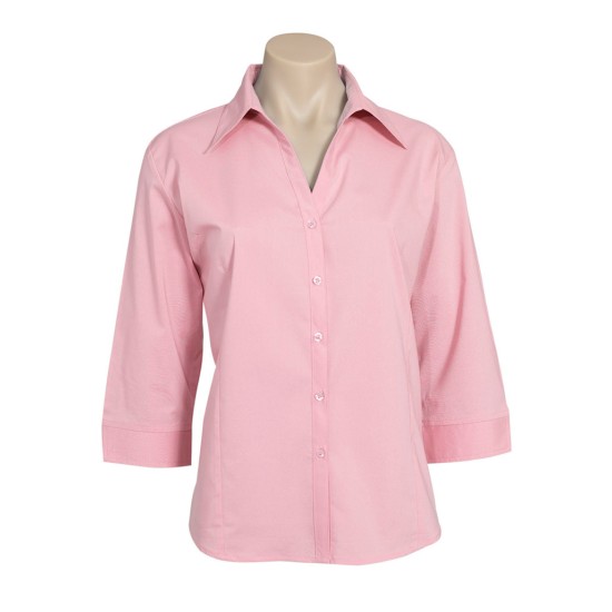 Ladies Metro 3/4 Sleeve Shirt - LB7300
