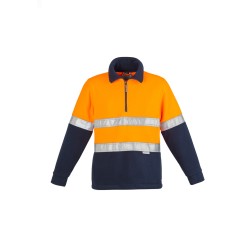 Unisex Hi Vis Polar Fleece Pullover - Hoop Taped - ZT461