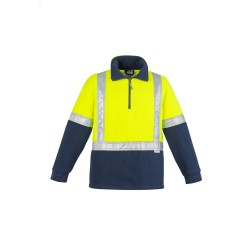 Unisex Hi Vis Polar Fleece Pullover - Shoulder Taped - ZT462
