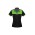 Womens Charger Short Sleeve Polo - P500LS - Black/Green/Grey