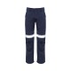 Mens Orange Flame Traditional Style Taped Work Pant - ZP523