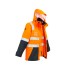 Mens Hi Vis 4 In 1 Waterproof Jacket - ZJ532