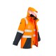 Mens Hi Vis 4 In 1 Waterproof Jacket - ZJ532