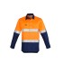 Mens Closed Front Long Sleeve Shirt - Hoop Taped - ZW550