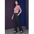 Womens Comfort Wool Stretch Adjustable Waist Pant - 14015