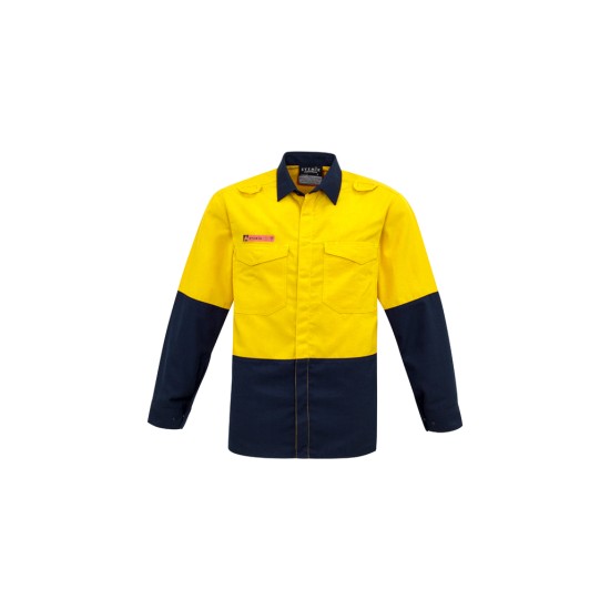 Mens Hi Vis Spliced Shirt - ZW138