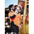 Mens Hi Vis Squad Long Sleeve Polo - ZH238