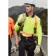 Mens Hi Vis Flux Long Sleeve Polo - ZH310