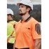 Mens Hi Vis Flux Short Sleeve Polo - ZH315
