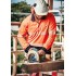 Unisex Hi Vis Segmented Tape Long Sleeve Polo - ZH530