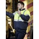 Mens Hi Vis Quilted Flying Jacket - ZJ351
