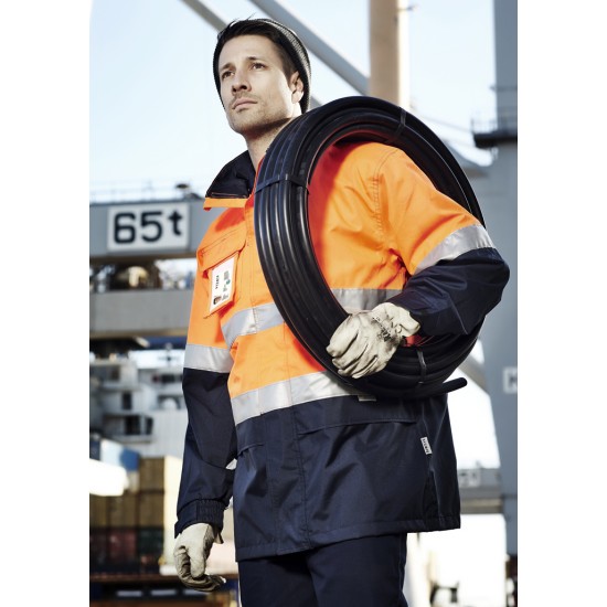 Mens Hi Vis Ultralite Waterproof Jacket - ZJ357