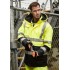 Mens Orange Flame Arc Rated Antistatic Waterproof Jacket - ZJ900